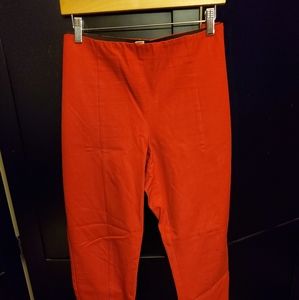 Maison Jules Red stretch pants